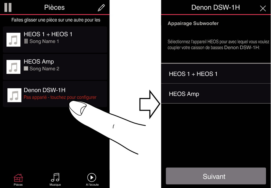 Pairing DSW1H